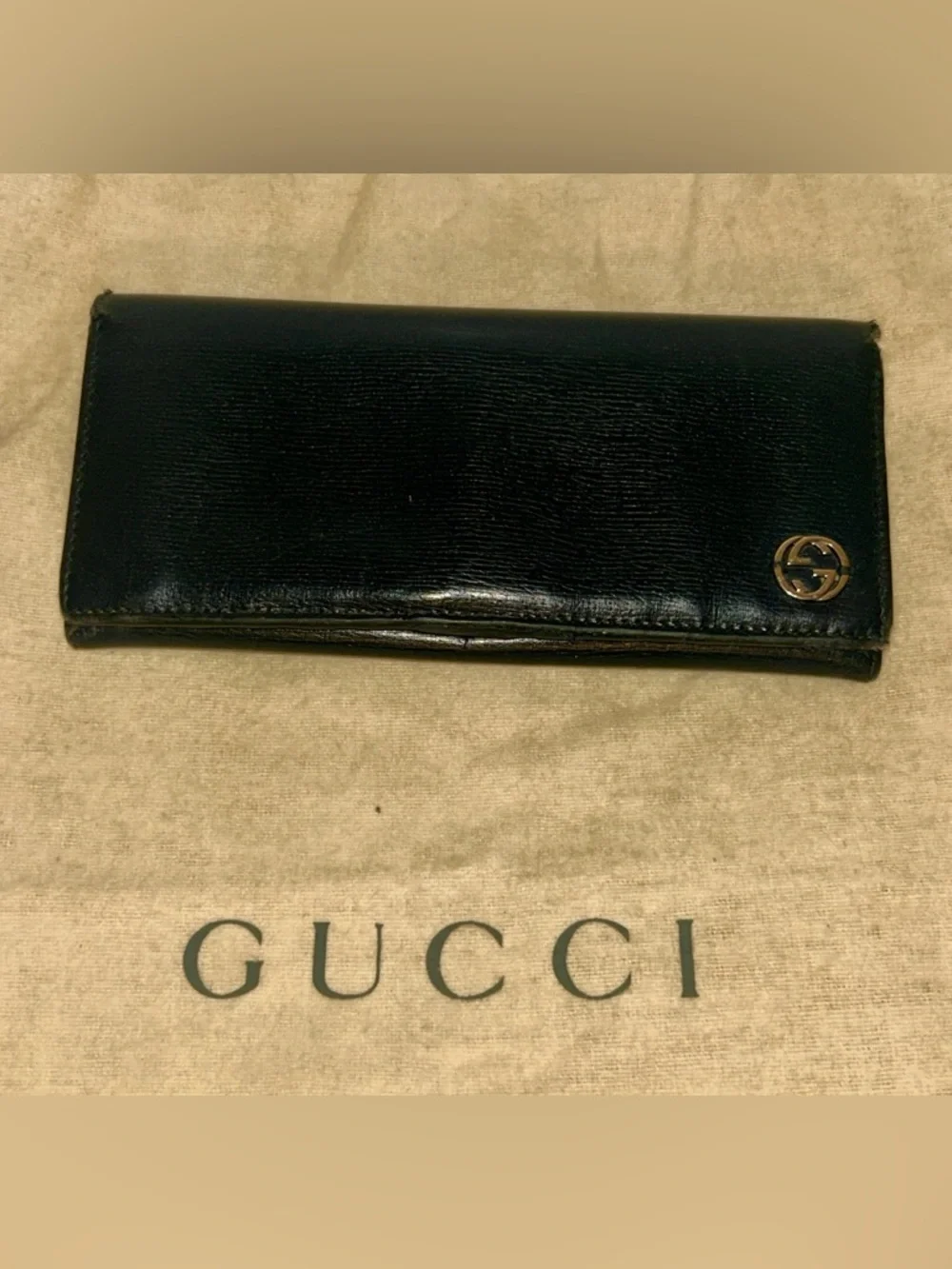 Gucci wallet crafted
